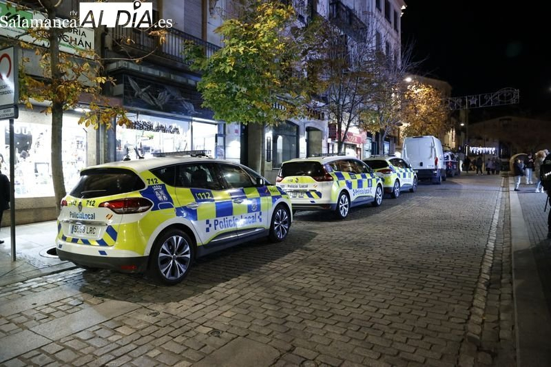 Noche movida en Salamanca: una persona ha resultado agredida con un botellín de cerveza 