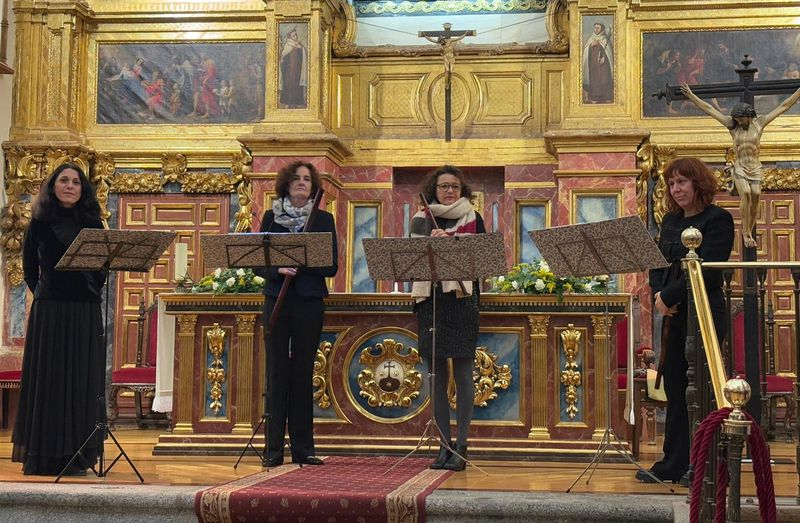 Música sacra y letras místicas como broche de oro a ‘De Claris Mulieribus’