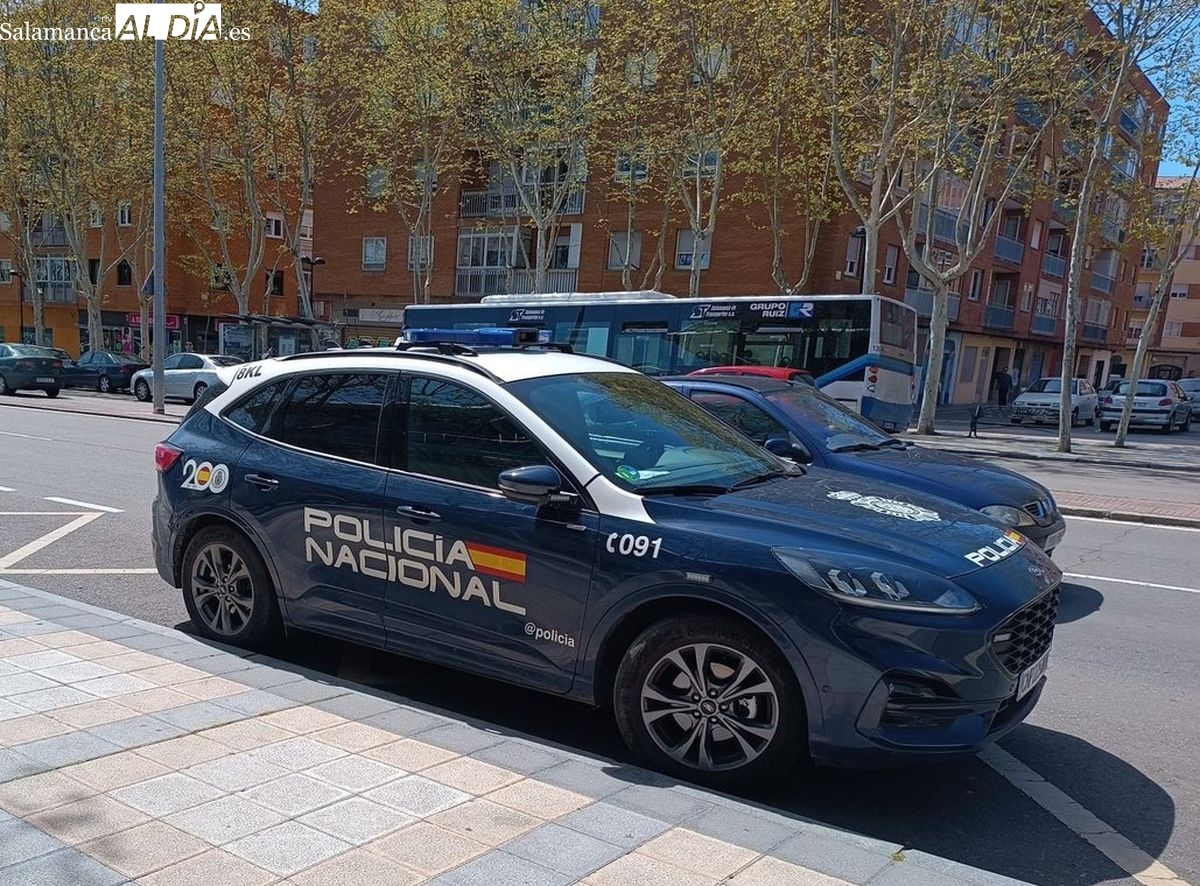 Dos detenidos por un robo con violencia en un establecimiento de Salamanca