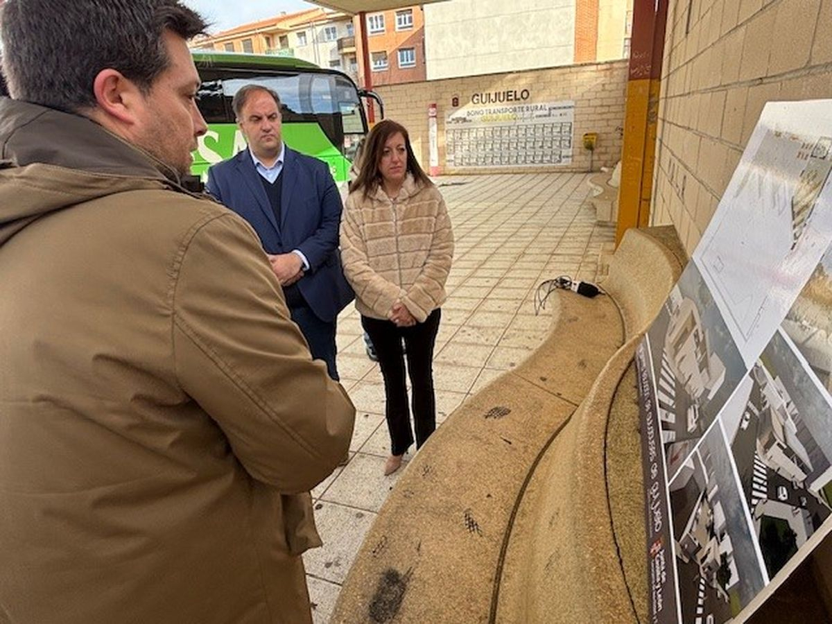 Así será la transformación de la estación de autobuses de Guijuelo