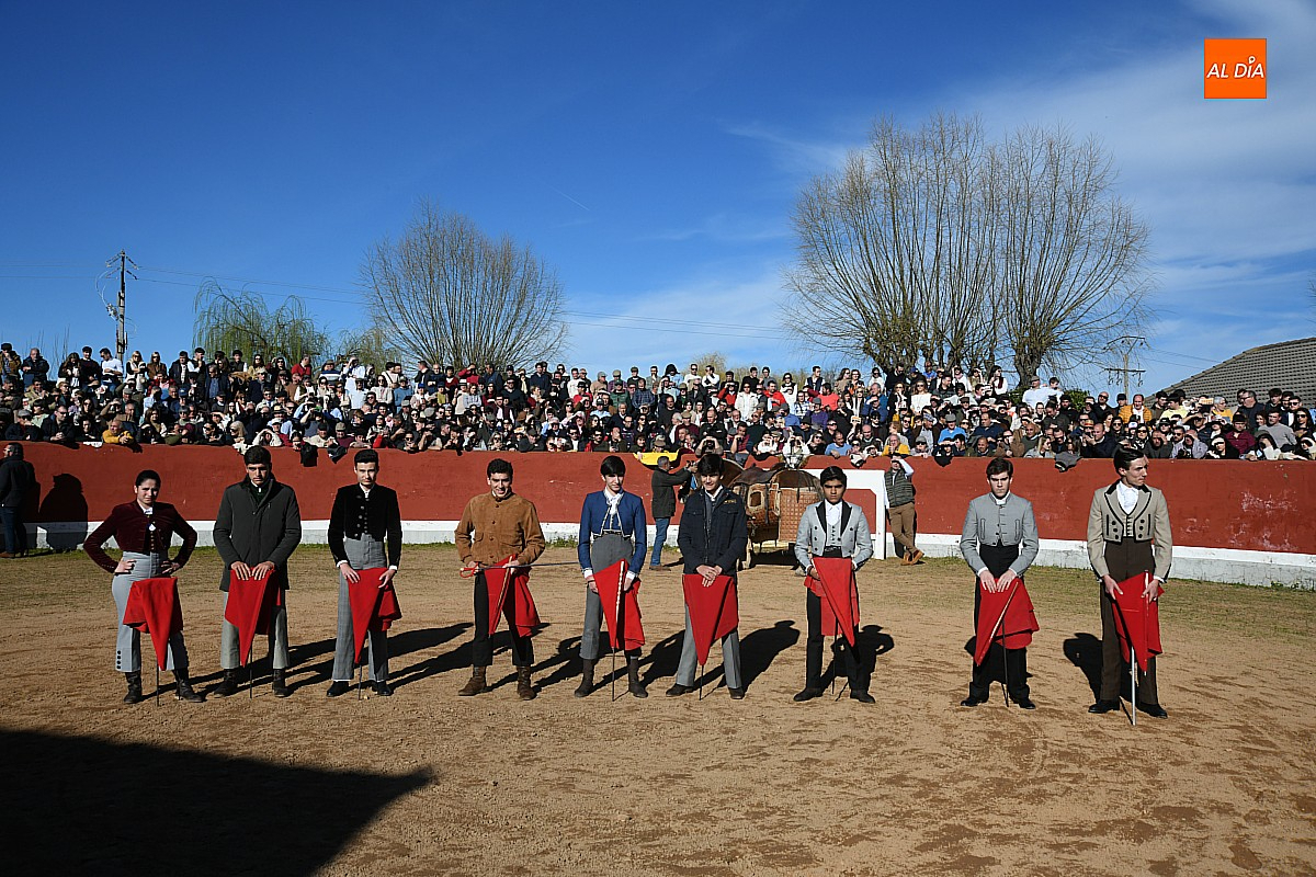 Dos salmantinos, dos gaditanos y un cacereño se ganan el derecho a matar un novillo en Carnaval 