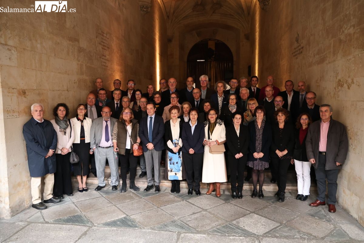 FOTOS | La Universidad de Salamanca homenajea a sus docentes e investigadores jubilados en un emotivo acto