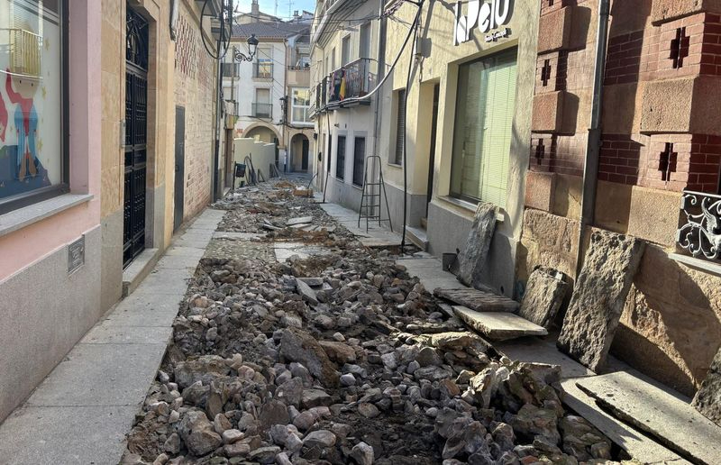 Comienza la renovación de la calle Manterola