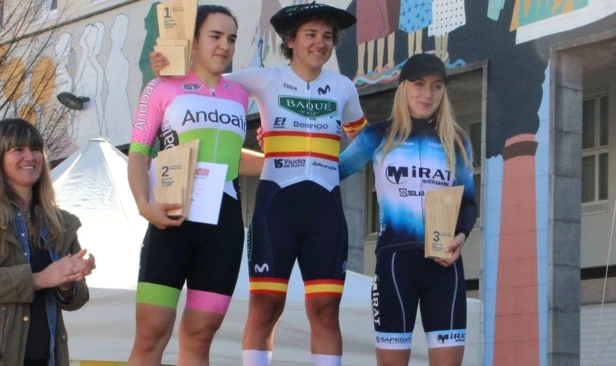 FOTOS | Laida Hierro del Mirat Team sube al podio en el Torneo Euskaldun, en Rentería (Guipuzcoa)