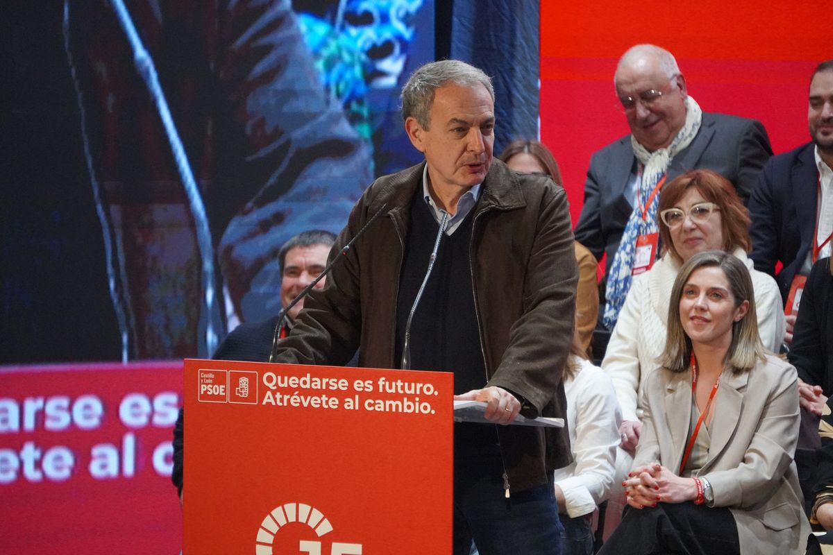 Rodríguez Zapatero: A Castilla y León le hace falta y le sentaría muy bien un cambio, lo piensa hasta Mañueco