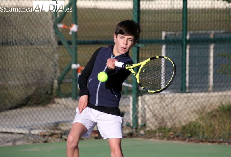 La primera fase del Provincial de tenis toca a su fin este sábado en Alba de Tormes