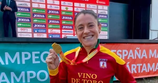 Verónica Sánchez, doble campeona de España de campo a través