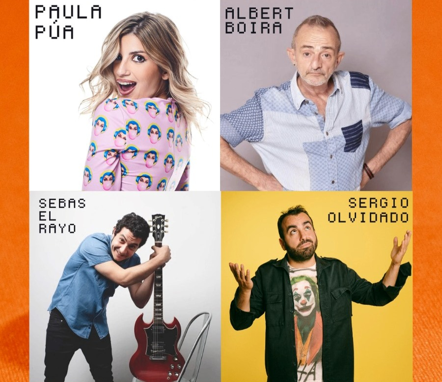 Paula Púa, Albert Boira, Sebas El Rayo y Sergio Olvidado protagonizarán la 9ª Santa Risa