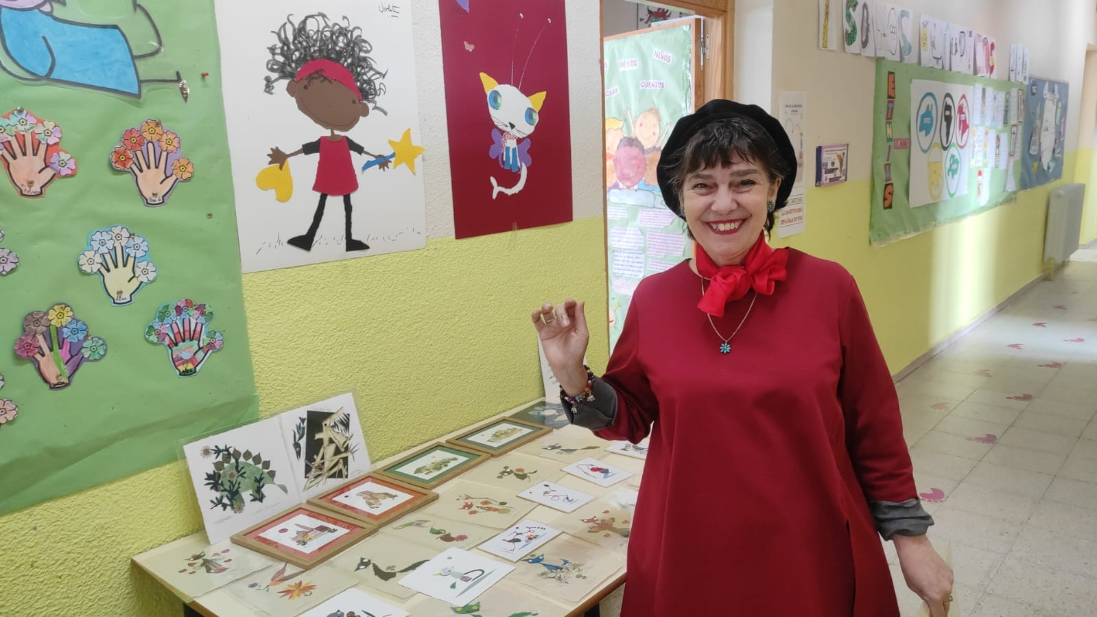La reconocida escritora infantil Violeta Monreal protagoniza una original jornada en el CEI Miguel de Unamuno