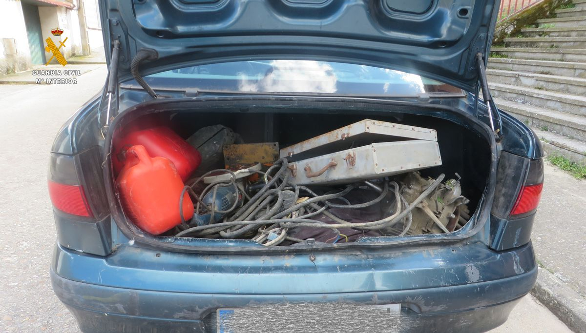 Sorprendidos in fraganti cuando robaban en una nave industrial de Ledesma