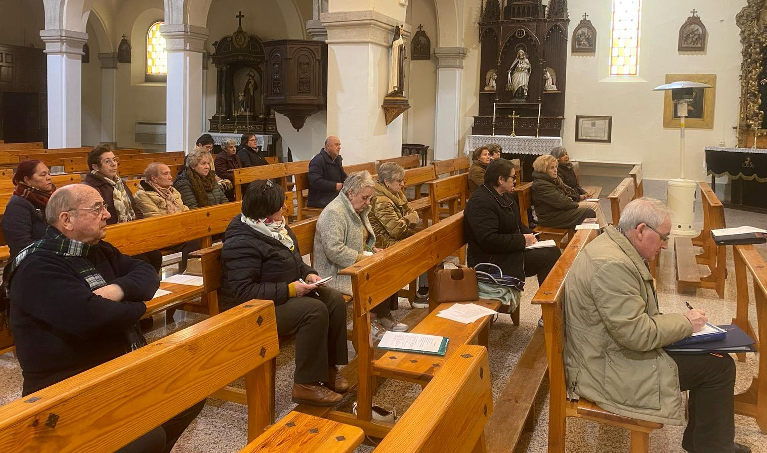 La Fuente de San Esteban alberga el retiro del Arciprestazgo del Campo Charro