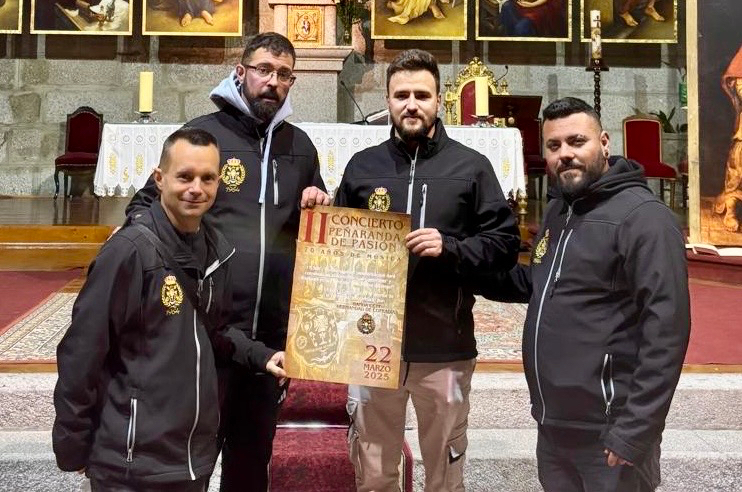 ‘Peñaranda de Pasión’ conmemora el 70º aniversario de la Banda de la Hermandad de Cofradías con un segundo concierto especialmente emotivo