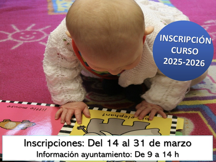 Abierto el plazo de solicitud para la Escuela Infantil Municipal