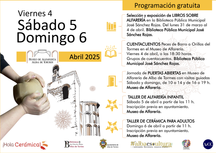 Alba de Tormes celebra su tradición alfarera con la iniciativa Hola Cerámica!