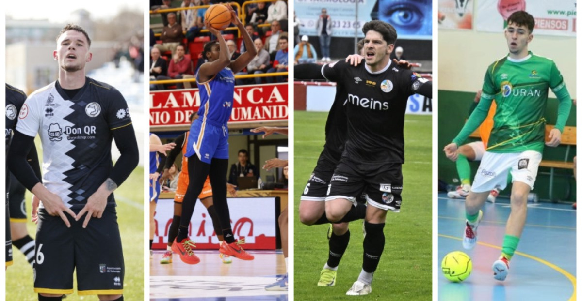 Así quedan las clasificaciones en el deporte de Salamanca