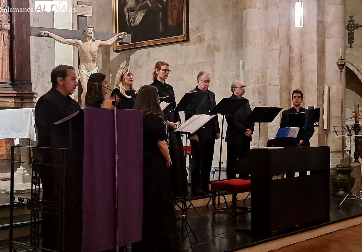 Emotivo concierto de Semana Santa en la iglesia de San Martín de Salamanca (Vídeo y fotos)