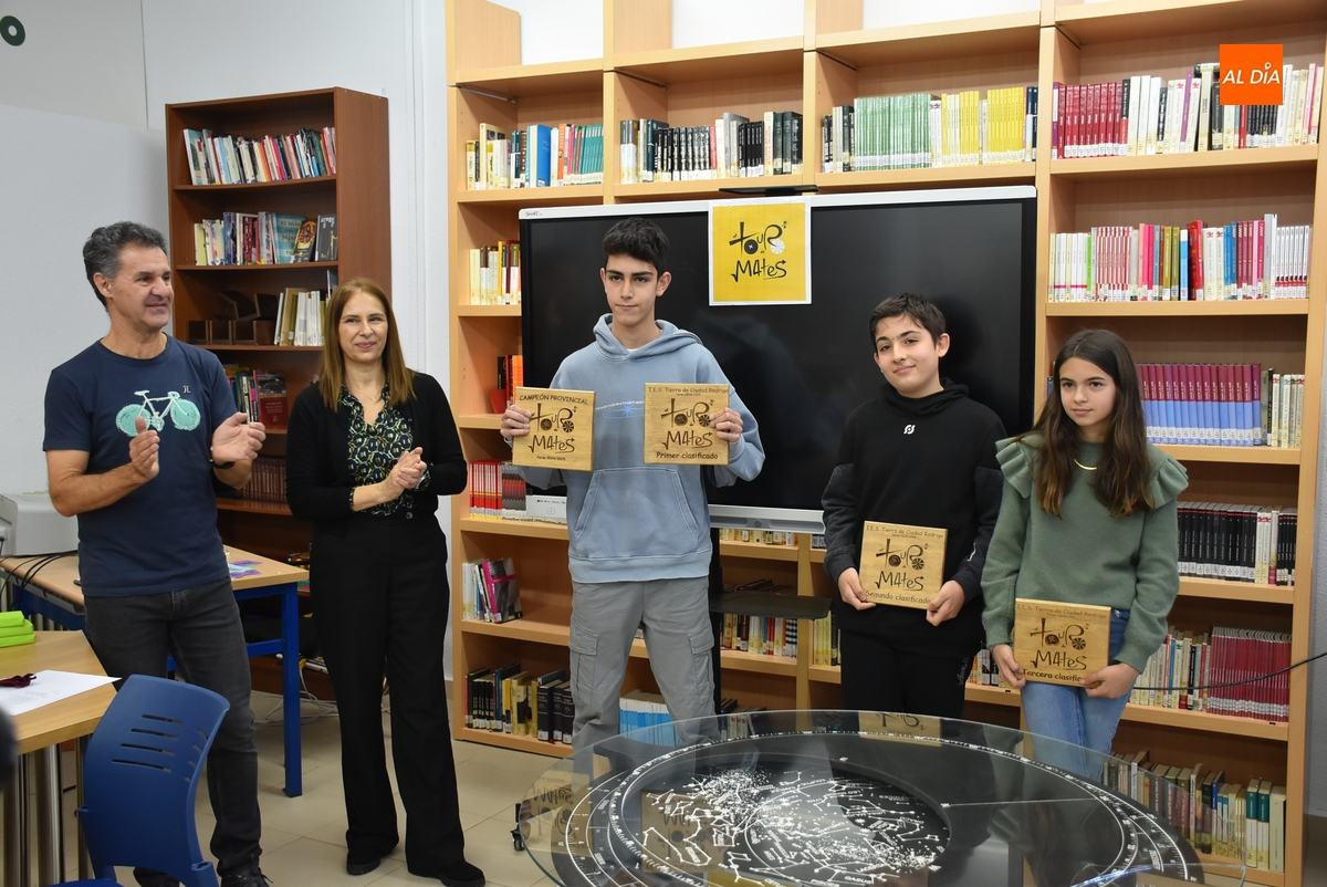 Gonzalo Bullón Sánchez, alumno del IES Tierra, el mejor de toda la provincia en el Tour de Mates