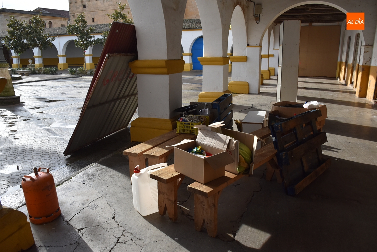 La Plazuela del Buen Alcalde se vacía de casetas