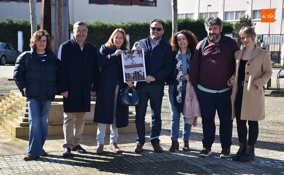 El IES Tierra recibe a los responsables portugueses del proyecto transfronterizo en el que participa