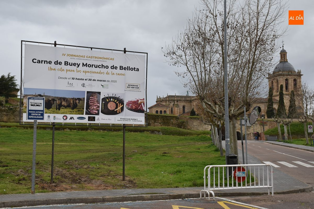 Las Jornadas de Carne de Buey Morucho se promocionan junto al centro histórico