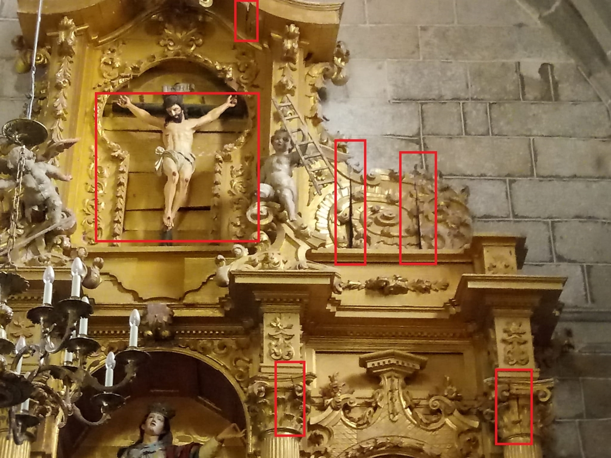  Las Cortes acuerdan restaurar el retablo mayor de la iglesia de Olmedo de Camaces