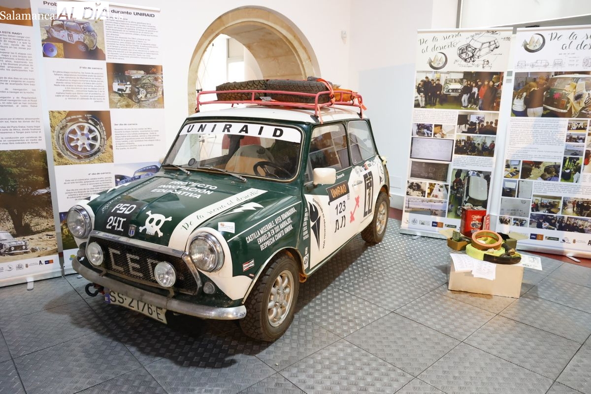 El vehículo del S.XX, clave en un proyecto educativo, que ha llegado a Salamanca