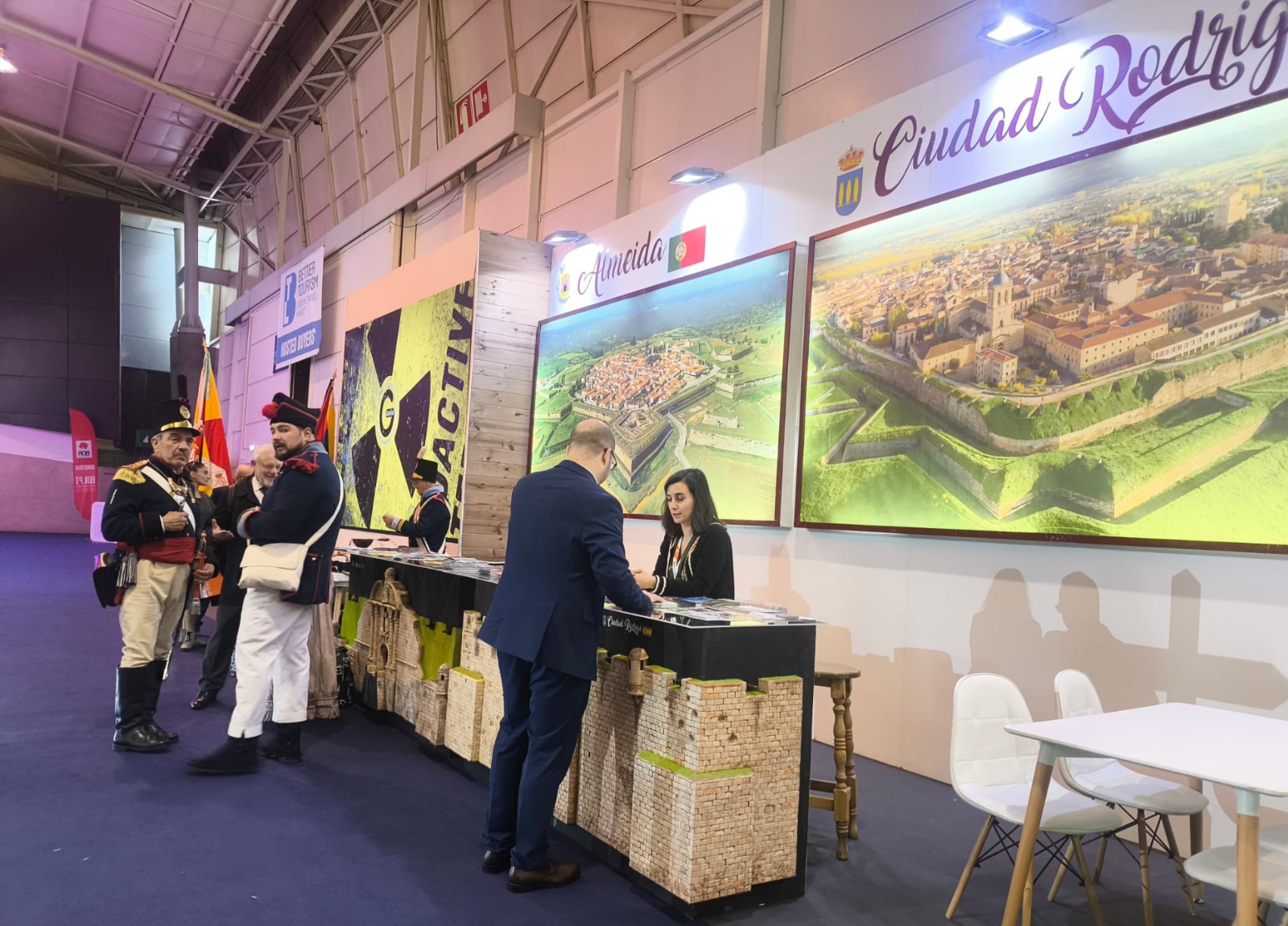 Ciudad Rodrigo inicia su participación en la Feria de Turismo de Lisboa