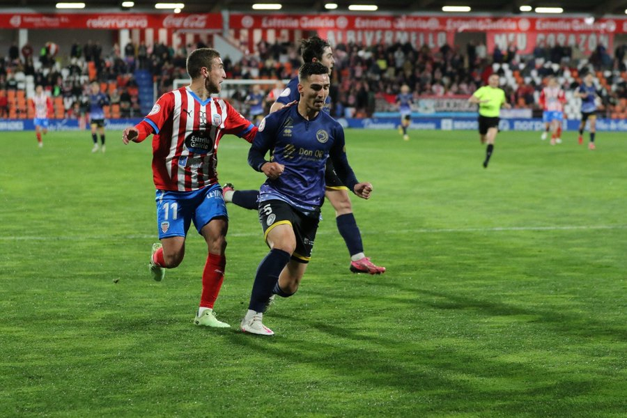 VÍDEO | Sin victoria fuera, no hay playoff para Unionistas: nueva derrota en el Anxo Carro a manos de un Lugo en descenso (2-1)