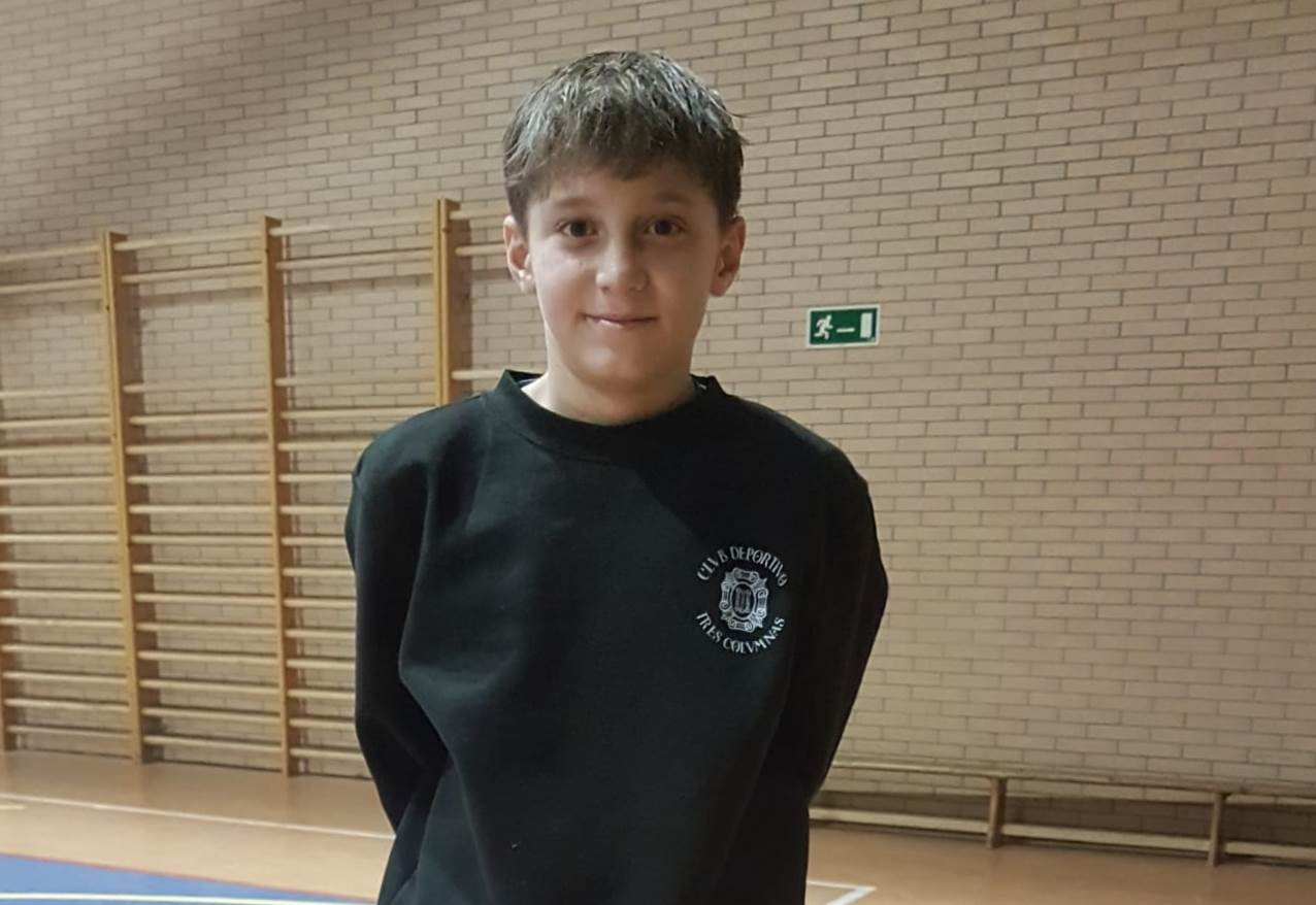 Hugo Vicente Torrens estará con Castilla y León en el Campeonato de España Sub’12