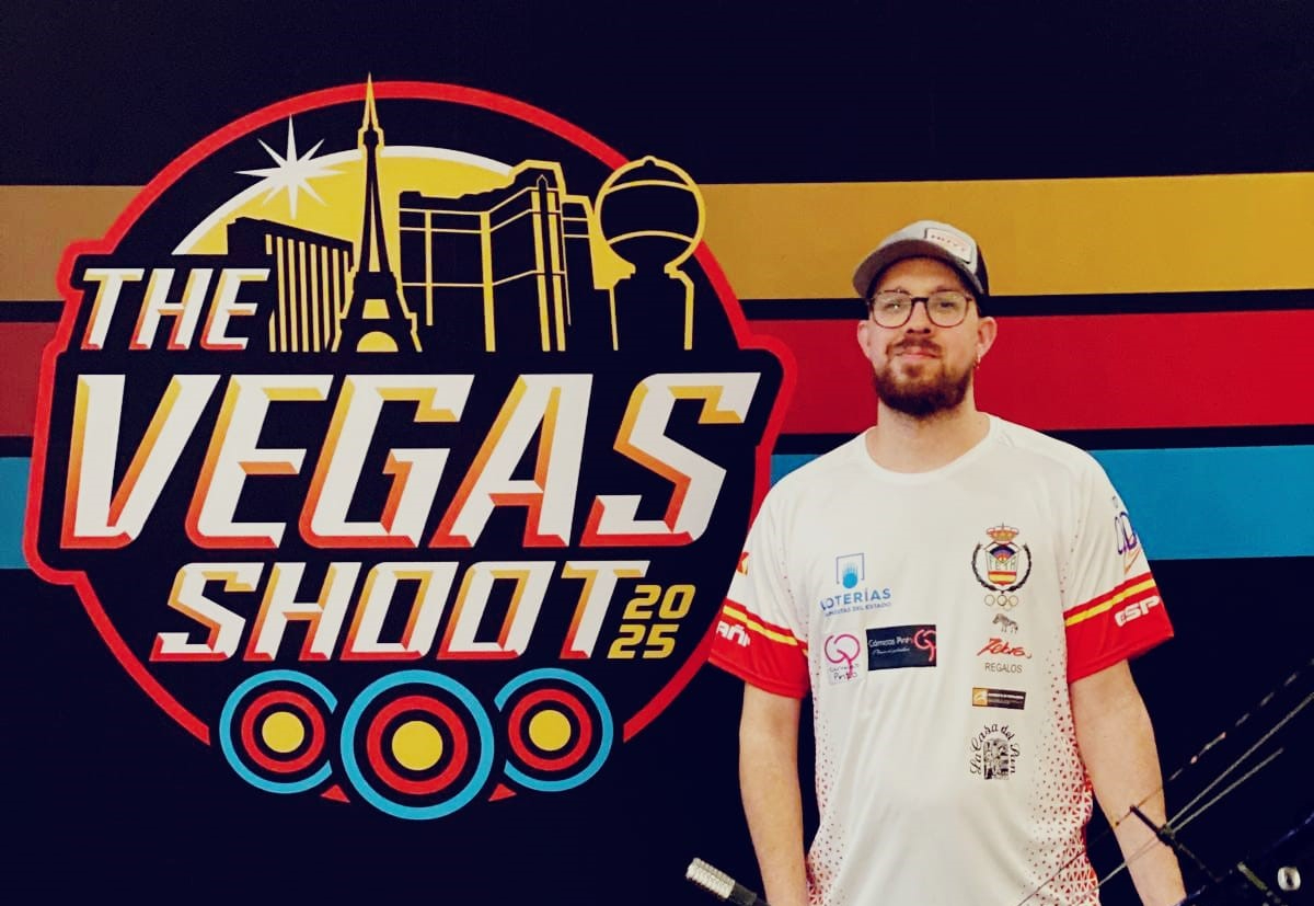 Un salmantino se cuela en Las Vegas Shoot, la Superbowl del tiro con arco a nivel mundial