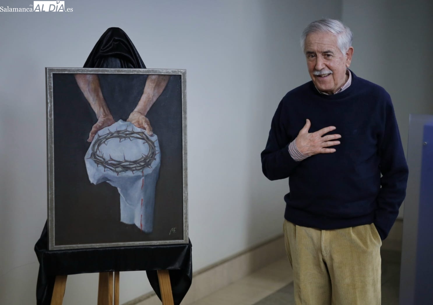 Así es el cartel anunciador de la Semana Santa 2025 de la Tertulia Cofrade Pasión