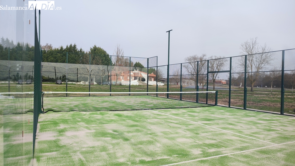 El Ayuntamiento de Vitigudino se mantiene a la espera de que la Diputación de Salamanca le entregue la pista de pádel