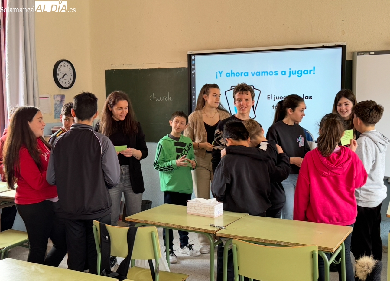 El Colegio Miguel de Unamuno recibe en una animada actividad la Jornada de Sensibilización con la Naturaleza