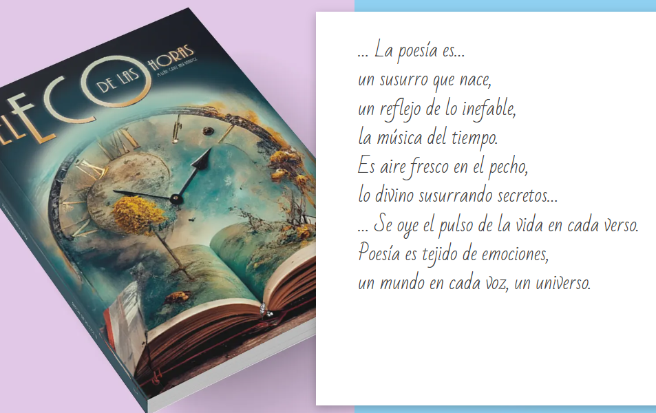 Millán Cruz presentará el jueves 27 su libro ‘El eco de las horas’
