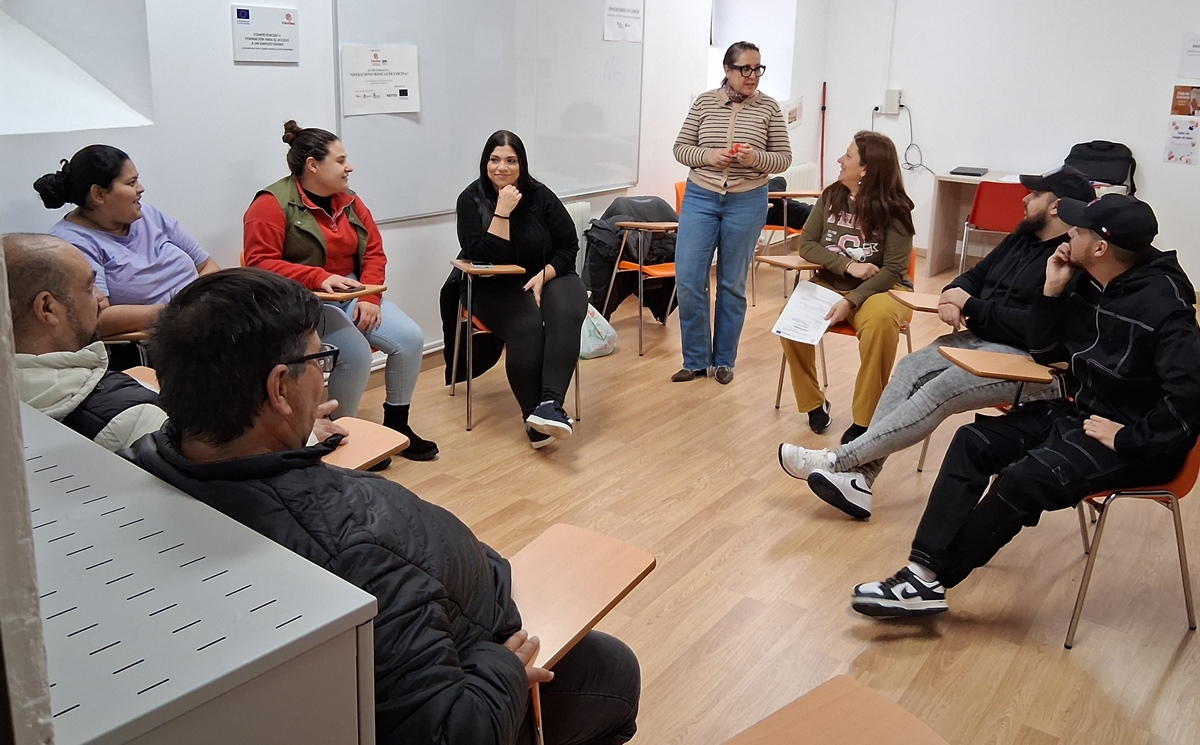 Los alumnos de la acción de Cocina de Cáritas se forman en Igualdad