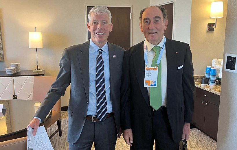 El salmantino que se ha reunido con los responsables de Energía e Interior de EE. UU. 