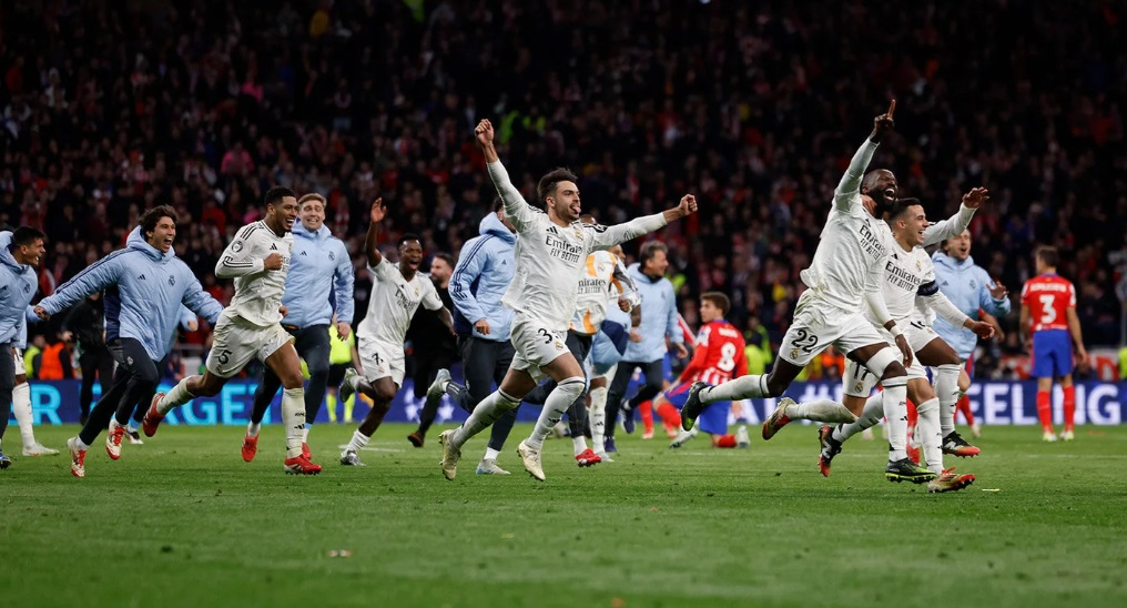 El Real Madrid elimina al Atleti de la Champions en una tanda de penaltis con polémica en el VAR (1-0/2-4)