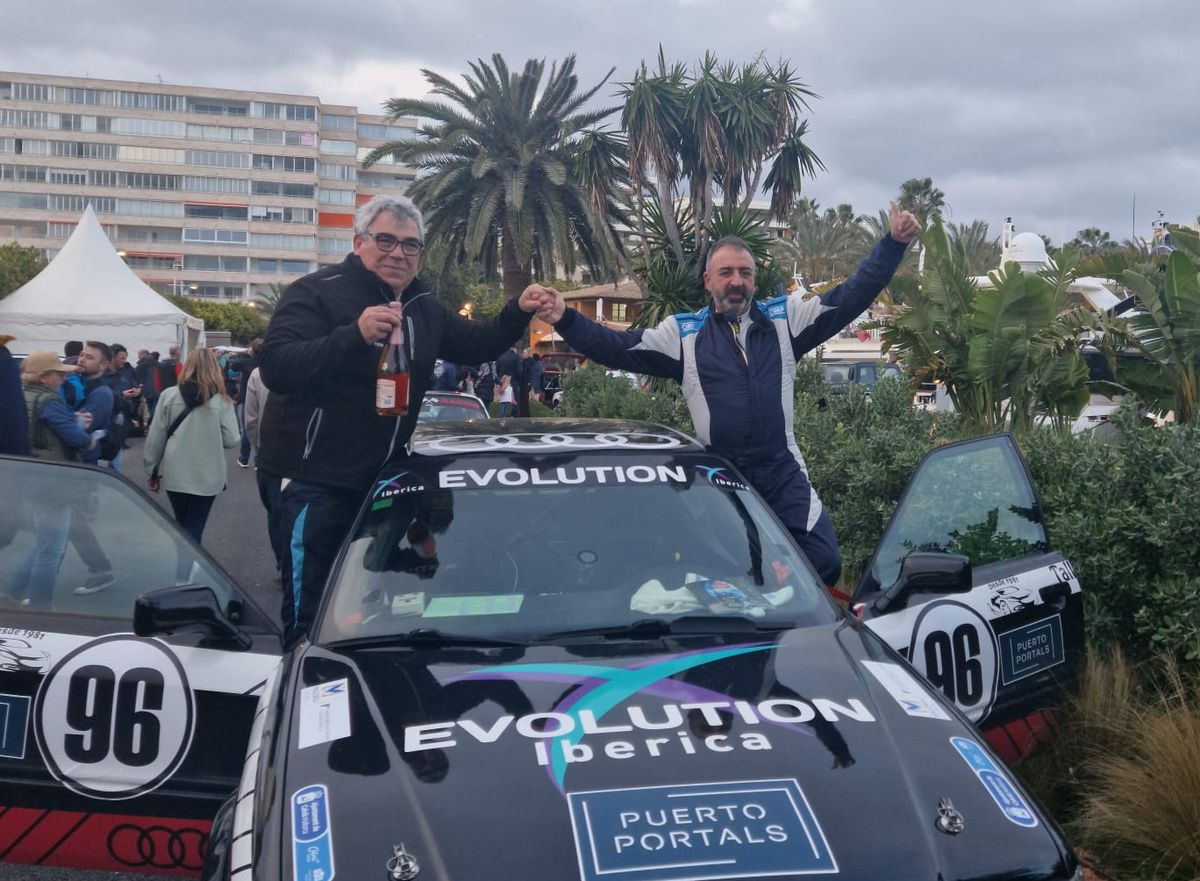 La escudería salmantina Clásicos Entresierras se lleva la victoria en un prestigioso rallye en Mallorca