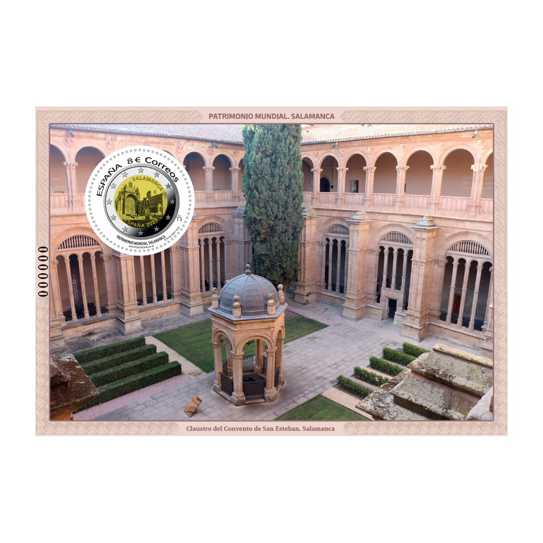 El Convento de San Esteban de Salamanca, homenajeado en un sello de Correos 