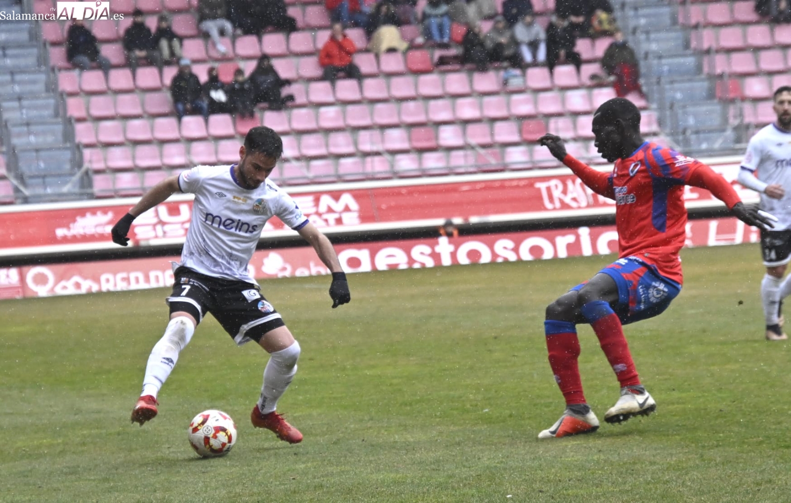El Salamanca UDS no tiene opciones en Los Pajaritos ante un Numancia que se pone líder (2-0)