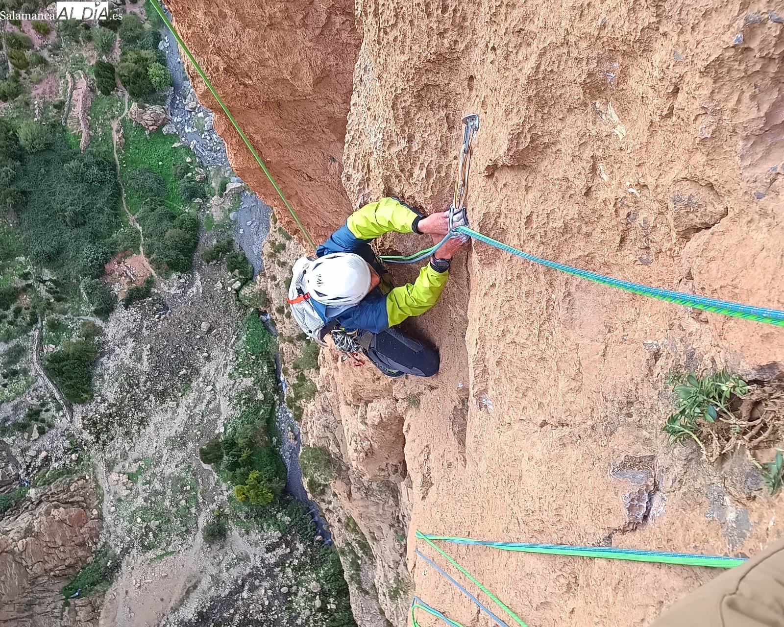 El Eco Escalada Charra, la nueva forma de disfrutar del deporte de montaña: Quiero que la gente tenga ganas de aventuras (FOTOS)
