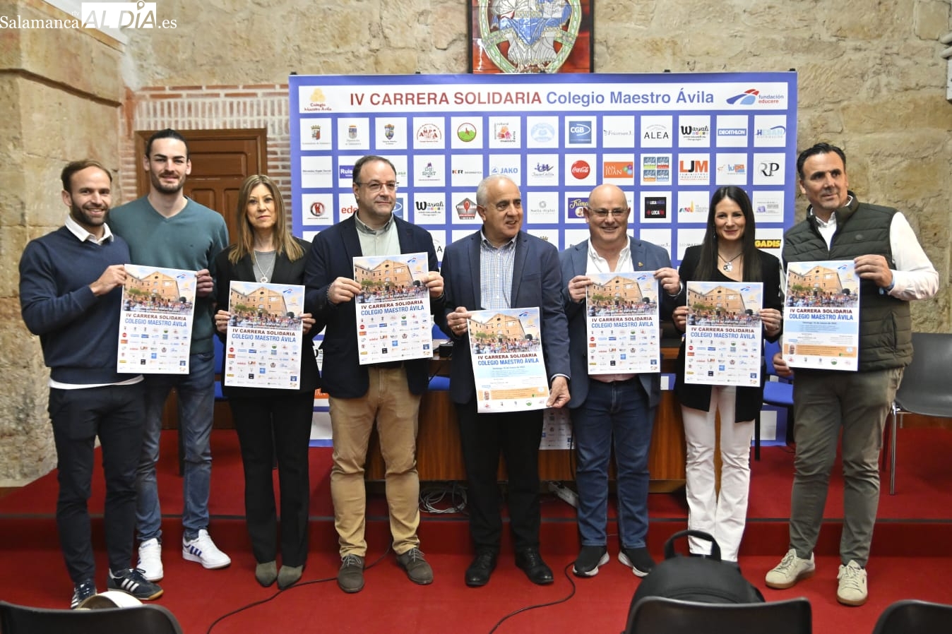 La IV Carrera Solidaria Colegio Maestro Ávila tendrá lugar el 16 de marzo y los beneficios íntegros irán destinados a la asociación La sonrisa de M4RÍA