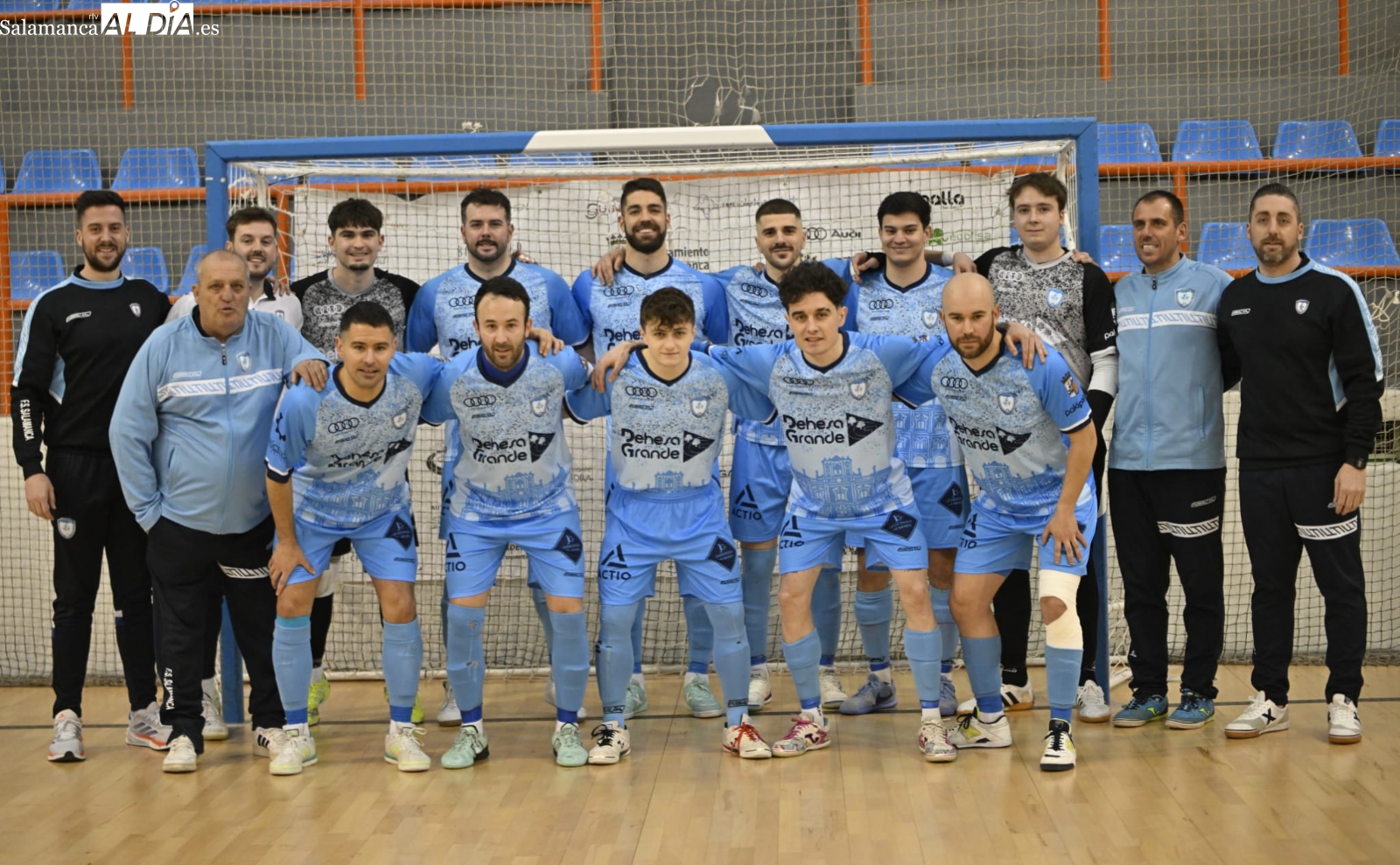 Manita del Salamanca FS al San Cristóbal para meter presión en la pelea por el playoff (5-2)