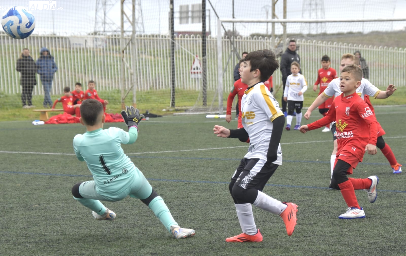 Ni el mal tiempo detiene al fútbol base de Salamanca (GALERÍA DE FOTOS) 
