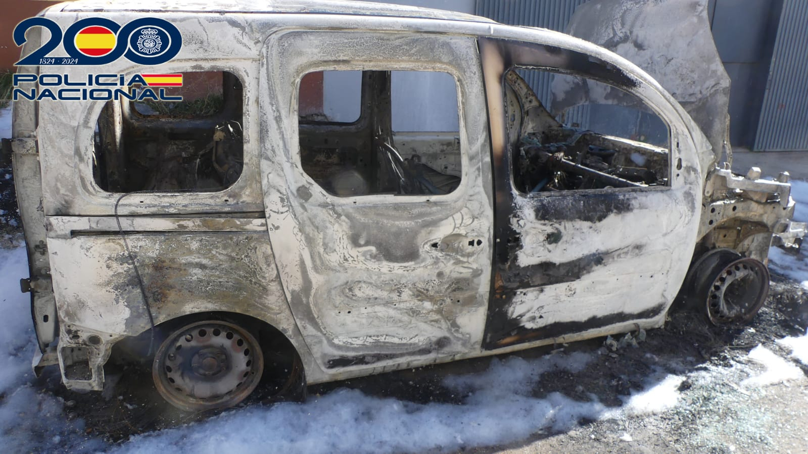 Quema la furgoneta de un hombre con el que había tenido una relación laboral en Salamanca