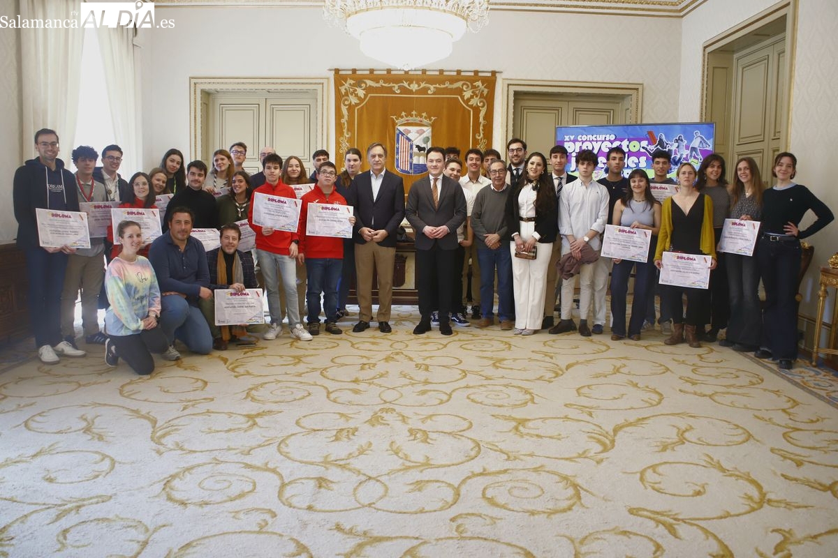 FOTOS | Más de 30 galardonados en los premios del XV Concurso de Proyectos Juveniles 