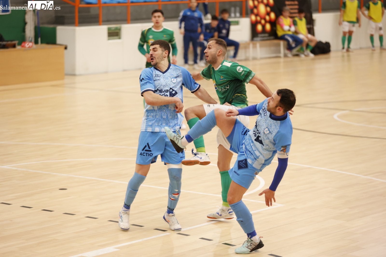 El Salamanca FS se lleva el derbi ante el Piensos Durán Albense y aprieta la pelea por el playoff (4-2)