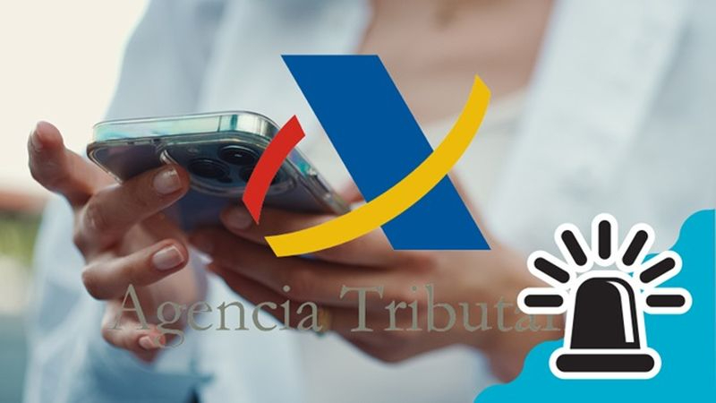 Cuidado si recibes un mensaje como este de la Agencia Tributaria