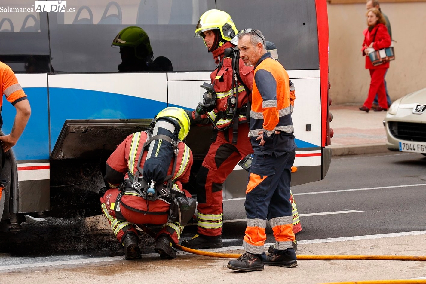Aumentan hasta 1.894 las intervenciones anuales de los bomberos en Salamanca