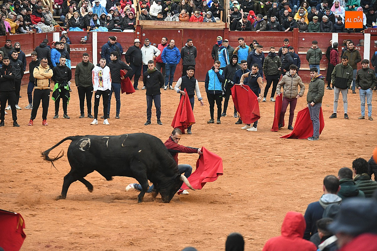 La capea de la tarde sabatina calienta los ánimos del congelado público